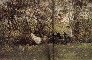 Ilia Efimovich Repin, A bench in the returfing